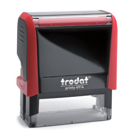 4914 - Rectangular Text Stamp - 64 X 26Mm - Max 7 Lines Of Text
