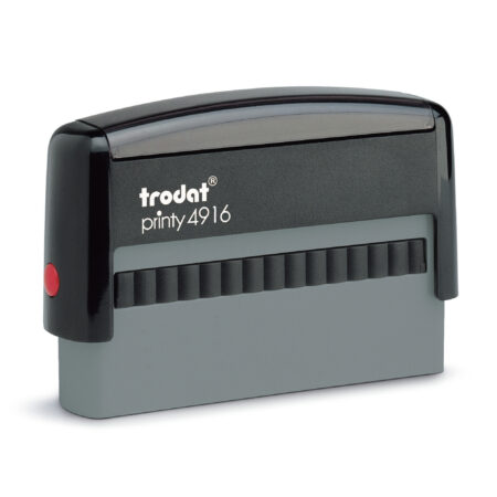 4916 - Rectangular Text Stamp 70 X 10Mm - Max 2 Lines Of Text