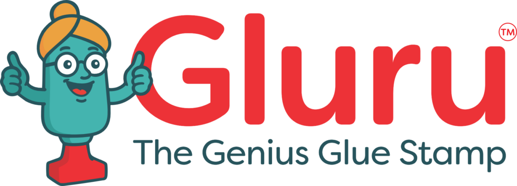 Gluru Logoslogan Redgreenmascot